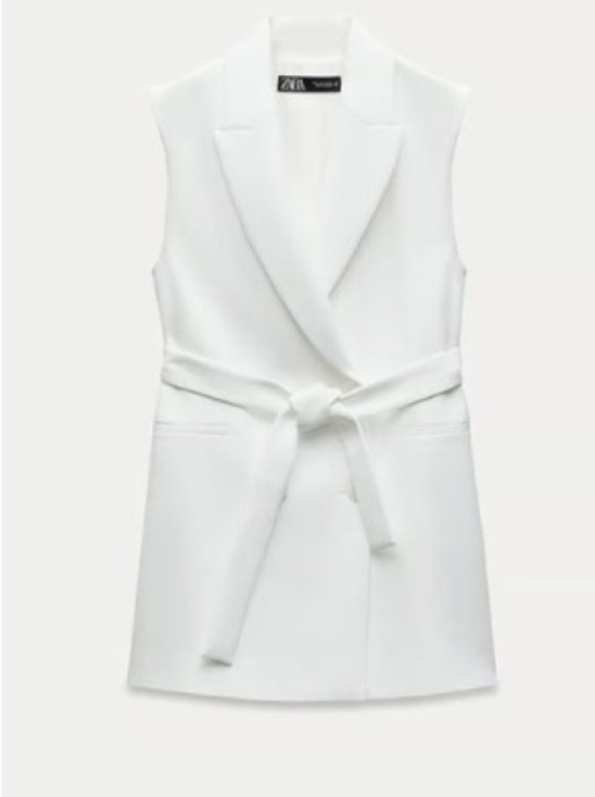 Zara Dresses & Skirts - Women’s Zara White Blazer Dress